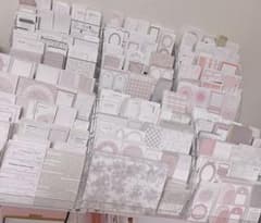 紙モノ コラージュ素材 海外作家 マステ デザペ 人物ステッカー まとめ