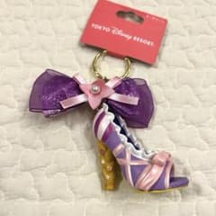 新品 ディズニー プリンセス ラプンツェル 靴 ハイヒール キーホルダー