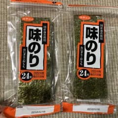 味付けのり　白子　3切24枚✖️2のサムネイル