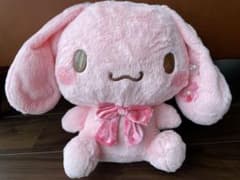 シナモロール　ふんわりピンクカラーBIGぬいぐるみ　サンリオのサムネイル
