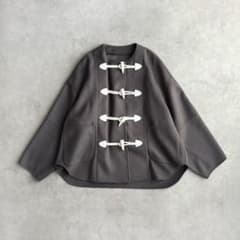 STUMBLY ダッフルコート コート ショートダッフルジャケット　グレー STUMBLY ダッフルコート コート ショートダッフルジャケット グレー