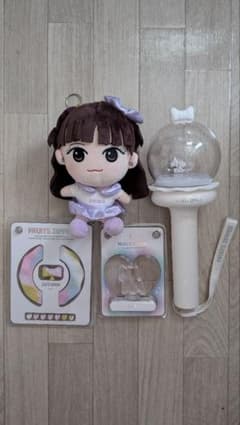 FRUITS ZIPPER ぬいぐるみ ペンライト カスタムパーツセットのサムネイル
