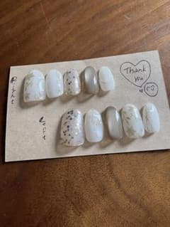 ブライダルネイルチップ ニュアンスデザインのサムネイル