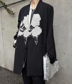 Ameri vintage ROSE EMBROIDERY JACKET - メルカリ