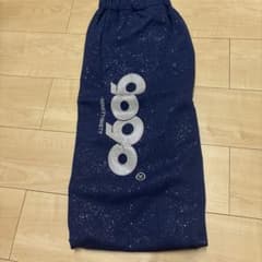 9090 06 Logo Glitter Sweat Pants M ネイビーのサムネイル