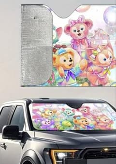 ダッフィー＆フレンズ サンシェード　サイズ140✖️76のサムネイル