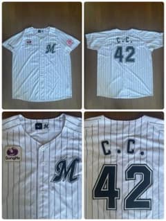 MIZUNO 지바 롯데 CC 메르세데스 유니폼 #42 XL