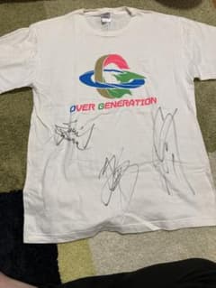 ドラゴンゲート OVER GENERATION Tシャツ サイン入りのサムネイル