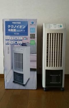 中古 テクノス 冷風扇 TCI-007 スリムタイプ TEKNOS - メルカリ
