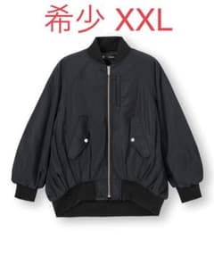 GU UNDERCOVER  MA-1ブラック XXLサイズ 新品のサムネイル