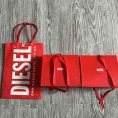 diesel ギフトラッピング ディーゼル ショッパー プレゼント 3セット