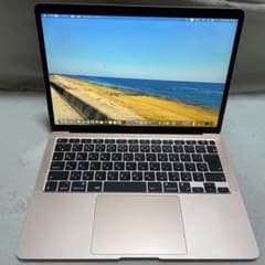 【美品】MacBookAir 13インチ M1 256GB ゴールドのサムネイル