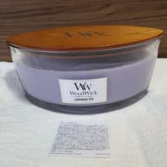 いち様専用【新品未使用】WoodWick ラベンダースパキャンドルのサムネイル
