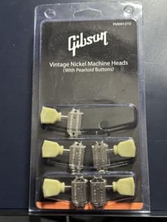 Gibson VintageNickelMachineHeadsギターペグ　5個のサムネイル
