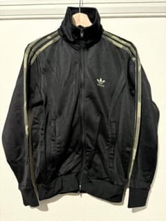 adidas ブラック トラックジャケットのサムネイル