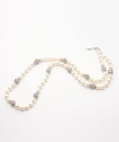 新品未使グレースコンチネンタル ロンデルボールロングネックレス 