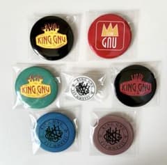 く*み様 King Gnu キングヌー ファンクラブ限定ガチャ 缶バッジ ピンバ