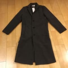 【マリオ様専用　新品】ロングチェスターコートのサムネイル
