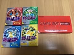 ✳︎起動確認済み✳︎ ポケモン　初代　赤緑青黄　ゲームボーイポケットのサムネイル