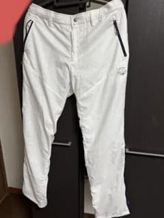 Callaway ホワイトパンツ ジッパーポケット付き - メルカリ