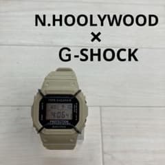 N.HOOLYWOOD × G-SHOCK コラボ 腕時計 カシオ ベージュ - メルカリ