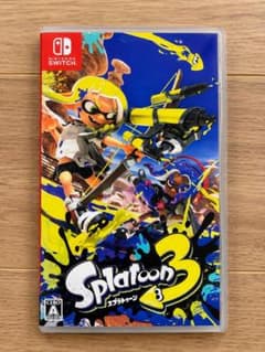 スプラトゥーン3 Splatoon3 ソフト 動作確認済み 送料無料のサムネイル