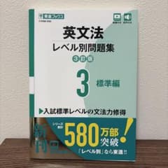 英文法レベル別問題集 3 標準編のサムネイル