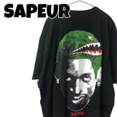 SAPEUR サプール　シャーク　Tシャツ　デニスロッドマン　ビッグプリントのサムネイル