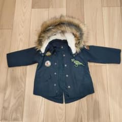 恐竜刺繍ファー付きジャケットのサムネイル