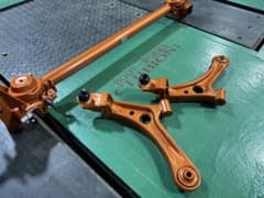 mh23s加工ロアーム ロアアーム フロント ワゴンR MH23S 2本SET 新品 日本メーカー 三恵