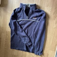 ellesse ハーフジップ スウェット ネイビー Lサイズのサムネイル