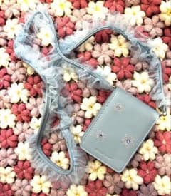 JILL STUART コスメポーチ ノベルティ EC特典 水色のサムネイル