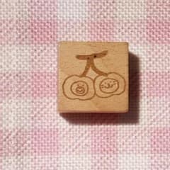 木製はんこ　木製スタンプ　手帳デコ　コラージュ　海外作家のサムネイル