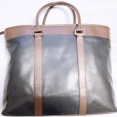 コーチ COACH レキシントン ビジネス レザー トート バッグ ネイビー 