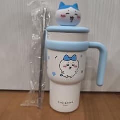 MINISO×ちいかわ ハチワレ タンブラー(大) ストロー付き700mlのサムネイル