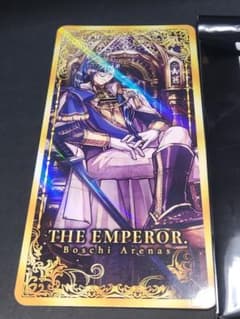 悪魔執事と黒い猫　あくねこ　ボスキ　タロット　レア　ホロ　箔押しのサムネイル