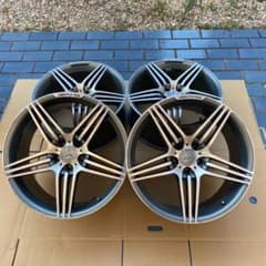 メルセデスベンツ　20インチホイール4本　ジャンク 送料込みのサムネイル