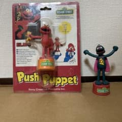 セサミストリート プッシュパペット 2体セットのサムネイル