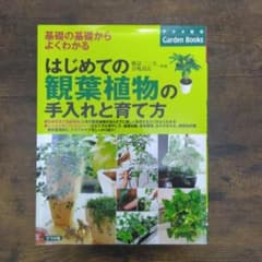 はじめての観葉植物の手入れと育て方 : 基礎の基礎からよくわかるのサムネイル