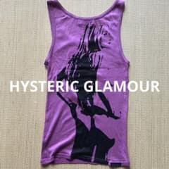 状態良好❗️】00's HYSTERIC GLAMOUR 紫 総柄 タンクトップ - メルカリ