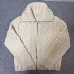 k*f様 DRIES VAN NOTEN アイボリー ドライバーズニット Sサイ - メルカリ