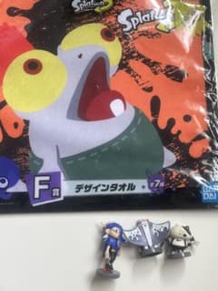 スプラトゥーン3 一番くじF賞 デザインタオル&チョコエッグセットのサムネイル