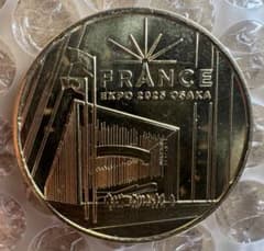 EXPO2025 大阪万博 会場限定 フランス館 記念コイン メダル 一枚
