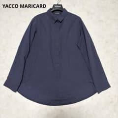美品✨ YACCO MARICARD ピンタックシャツ コットン100 洗濯可 - メルカリ