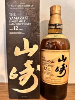サントリー シングルモルト ウイスキー 山崎 12年 700mlのサムネイル
