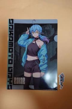 SAKAMOTO DAYS 타이토 복권 클리어 파일 & 스티커 아카오 아키라
