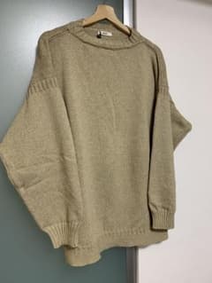 BODHI ボーディ カシミア混 ローゲージニット コットンカシミヤニット
