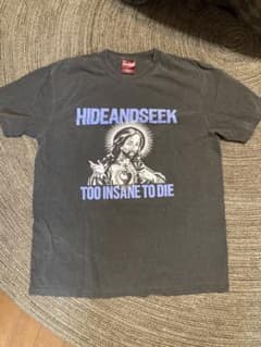 HIDEANDSEEK Lサイズ　Jesus S/S Tee  D-BLKのサムネイル