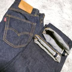 極美品 ビッグE リーバイスプレミアム 505 W31赤耳 ダークインディゴ 