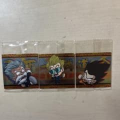 ドラゴンボール 超戦士シールウエハース 3枚セットのサムネイル